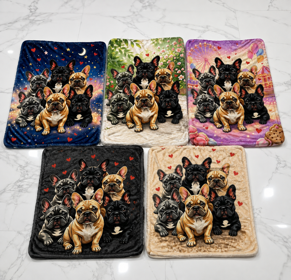 French Bulldog Blankets