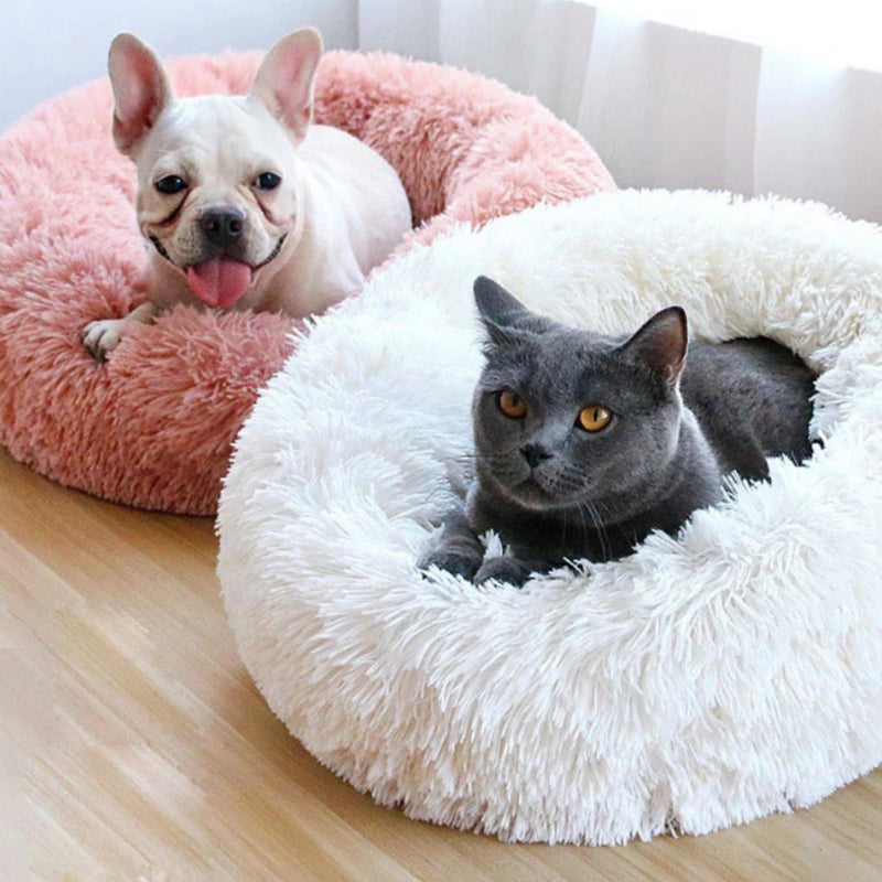 Dream Cloud Calming Bed | Pink (50cm - Ideal for Cats and Miniature dog breeds)