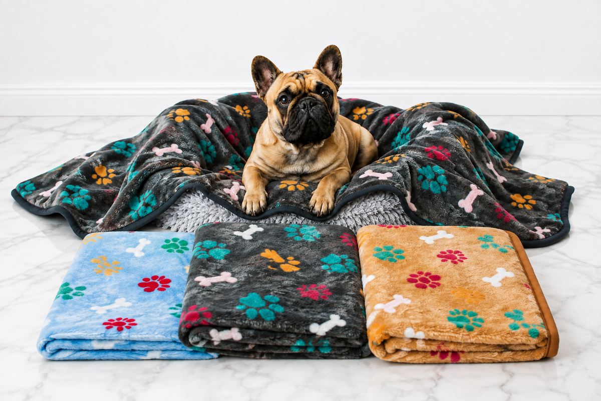Value Pack Dog And Cat Blankets ( 76 CM x 52 CM )