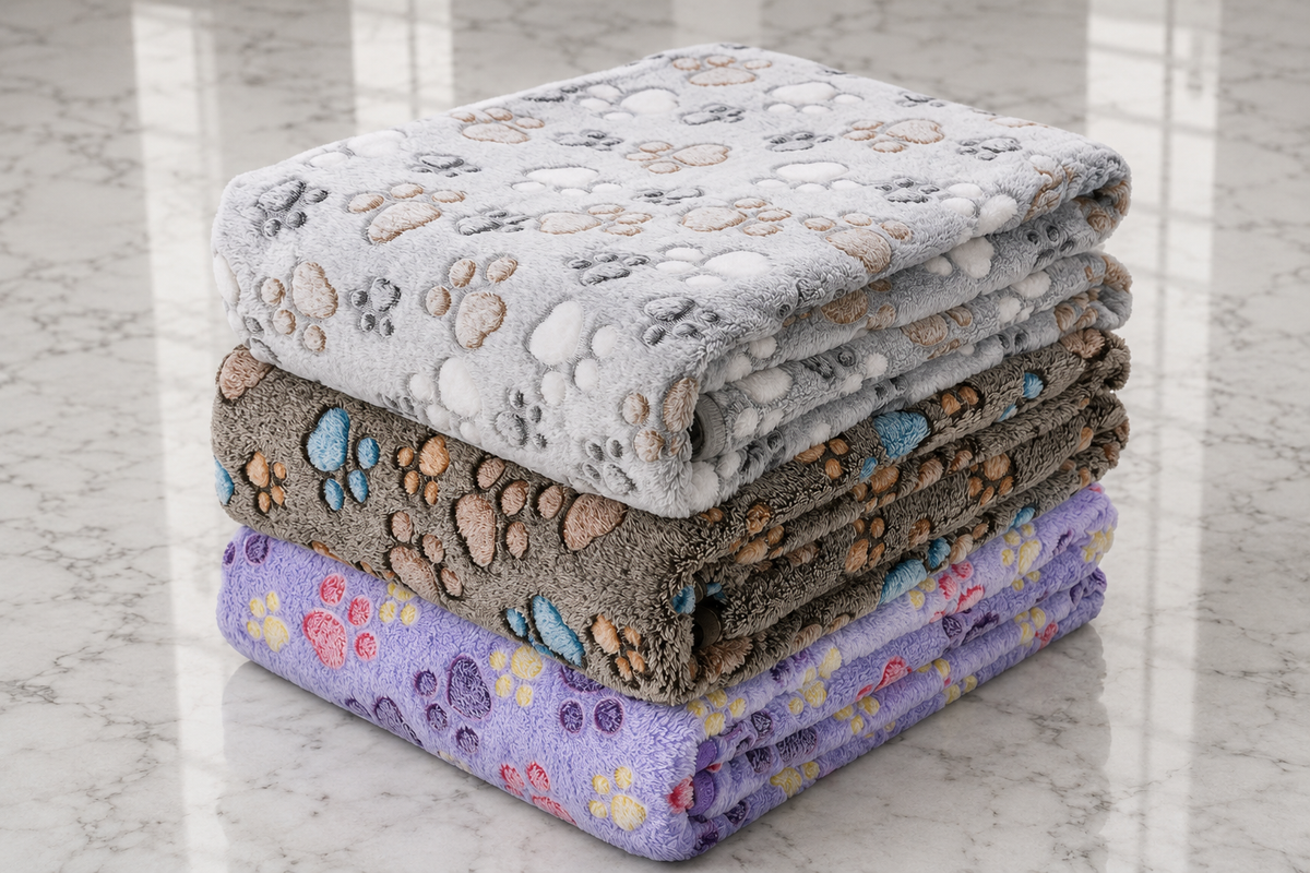 Value Pack Dog And Cat Blankets(3) - ( 104 CM x 76 CM )