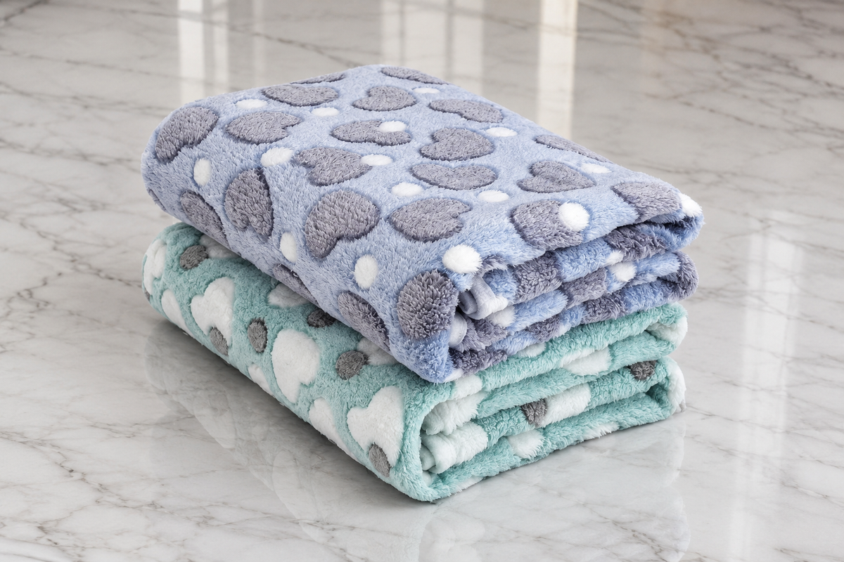 Value Pack Dog And Cat Blankets(2) - (76 CM X 104 CM )