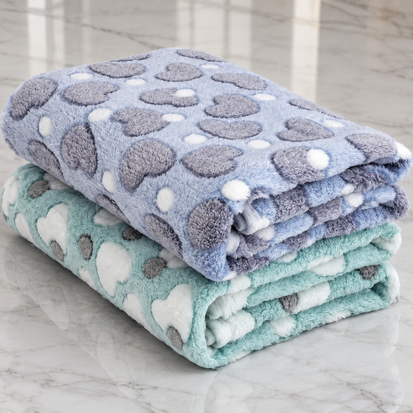 Value Pack Dog And Cat Blankets(2) - (76 CM X 104 CM )