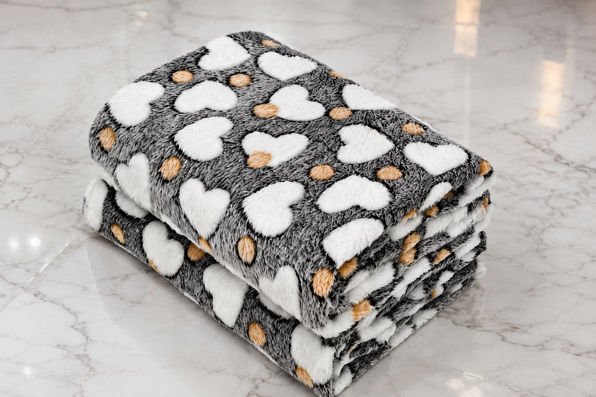 Value Pack Dog And Cat Blankets(2) - (76 CM x 52 CM )