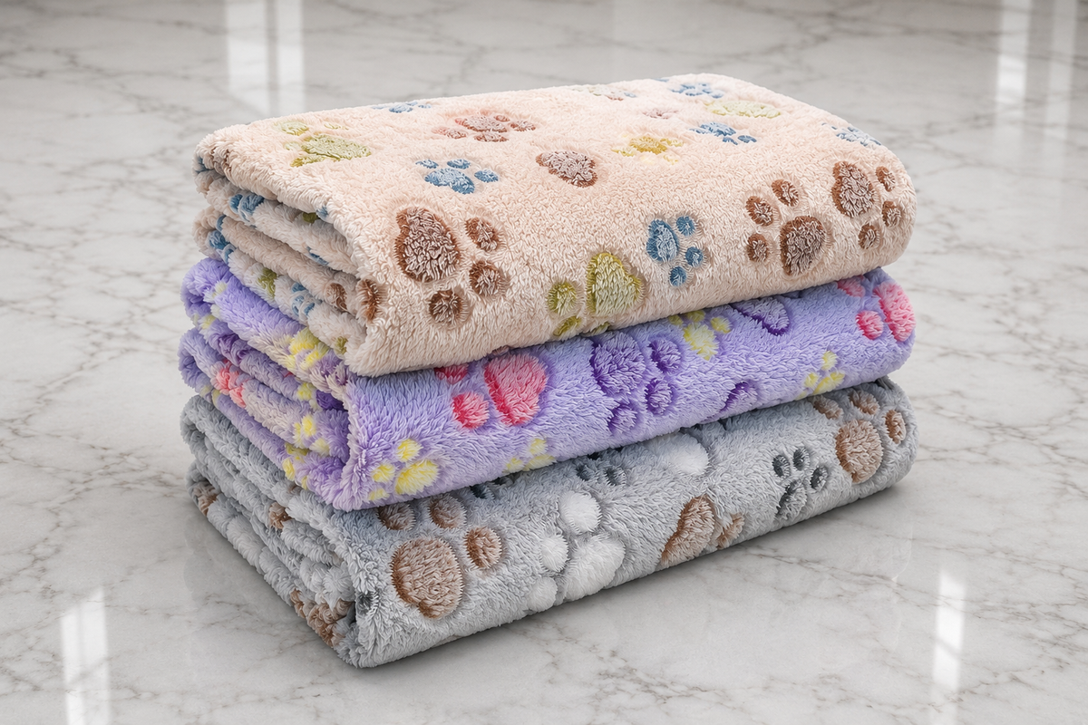 Value Pack Dog And Cat Blankets(3) - ( 104 CM x 76 CM )