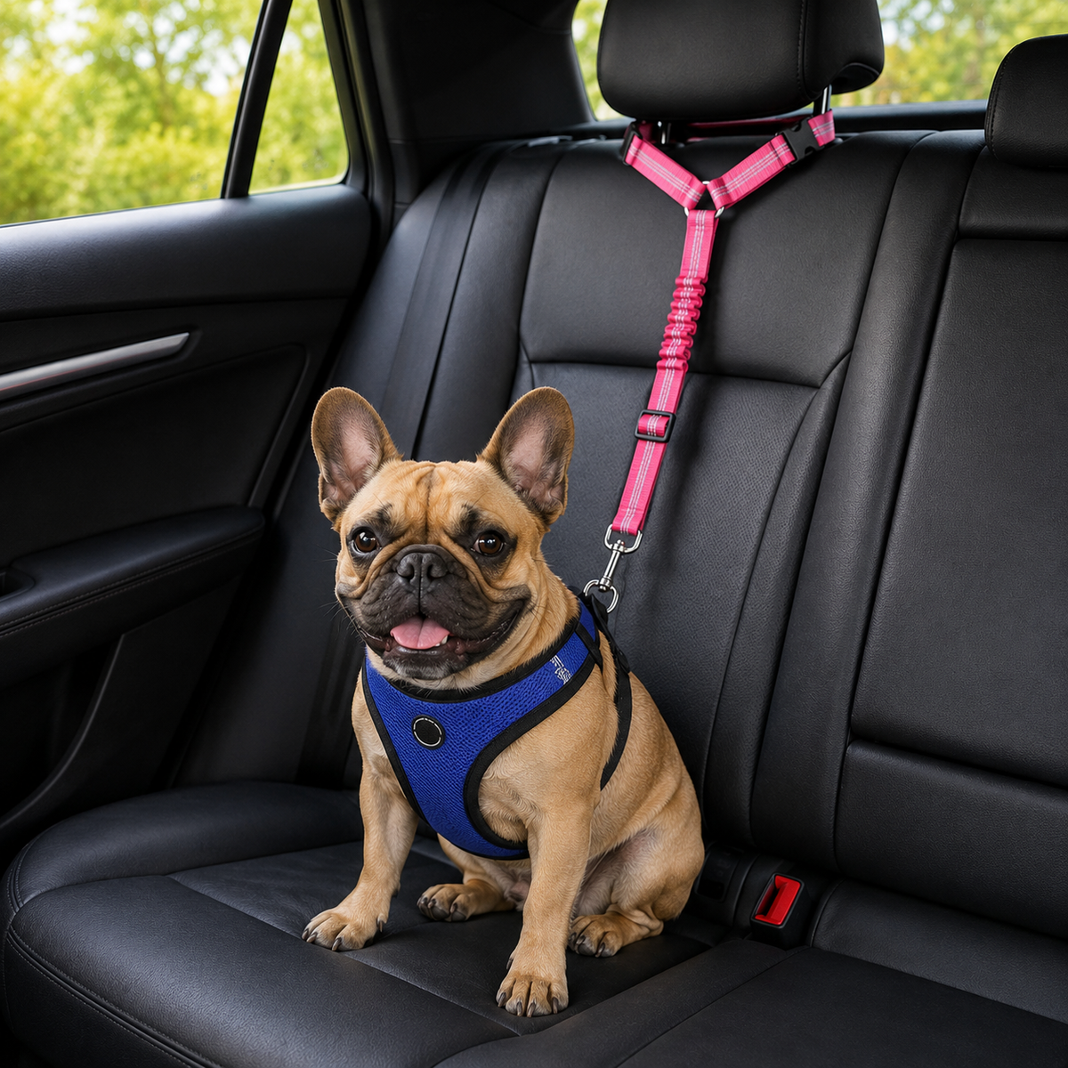 🐾 SafeRide™ Headrest Dog Safety Tether