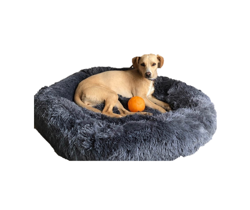 Dream Cloud Calming Bed | Light Grey (80cm - Medium dog breeds)